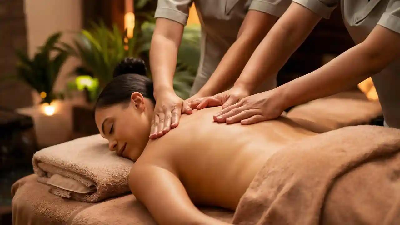 Four Hand Massage | Mount Heaven Spa